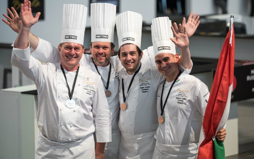 Pohner Ádámék továbbjutottak a Bocuse d’Or lyoni döntőjébe